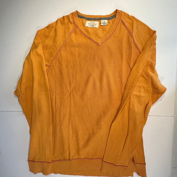 weatherproof. Men’s orange sweater. Long sleeve. Size‎ medium - Picture 4 of 7
